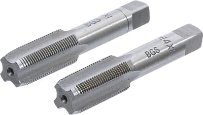 BGS Draadsnijtap - voor- en nasnijder - M14 x 1,0 - 2 delig