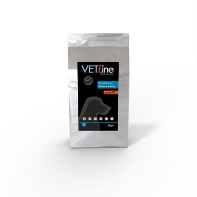 VET-Line - Zalm & Rijst - 2KG -Hypoallergeen - Honden (1-8 jaar) - Alle rassen - Droogvoer