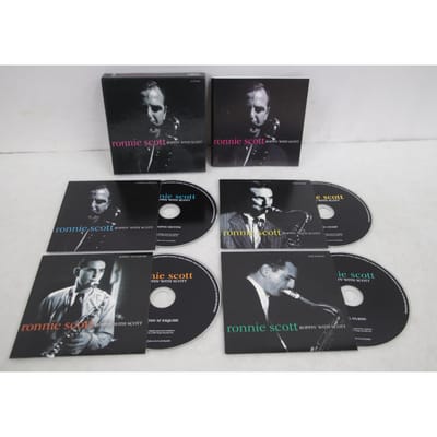 CD RONNIE SCOTT Boppin With Scott PROPERBOX131 PROPER 2007 VK Jazz Gebruikt black