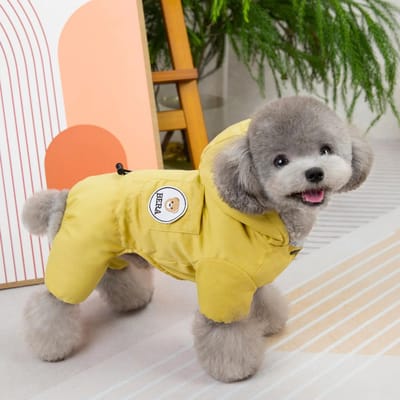 Winter Huisdierkleding Warme Fleece Designer Hondenkleding Puppy Parka's Ropa De Perros Mascotas S