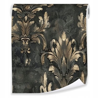 WALLARENA - Behang - Breedte 50 cm - Ornament Glamour - Geschikt voor slaapkamer en salon - 10m