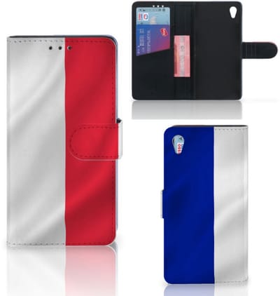 Sony Xperia Z3 Bookstyle Case Frankrijk