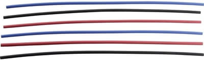 DSG Canusa 8014090000 Krimpkous zonder lijm Zwart, Rood, Blauw 9 mm 3 mm Krimpverhouding:3:1 1.5 m