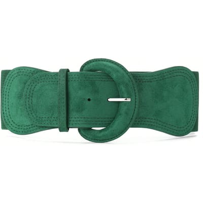 Elastische en Rekbare Dames Tailleband, Herfst en Winter Riem, Pluche Taille Afslanking, Slankmakende Taille Riem, Modieuze en Veelzijdige Rok Accessoires 85CM veelkleurig