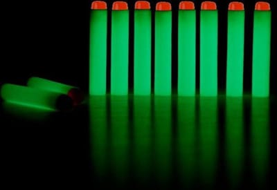 Universele nerf pijltjes | geschikt voor nerf-n-strike speelgoedblasters | 50 stuks | glow in the dark