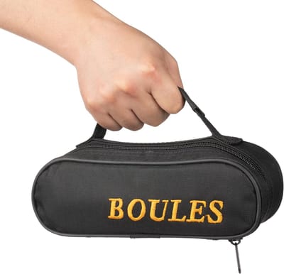 Bouletas voor Jeu-de-Boules - Ballen Set - Sport Spel - Waterdicht Scheurbestendig - 3 Bouletas - Zwart