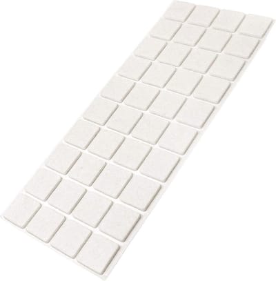 Zelfklevende Viltglijders - 40 Stuks - 25x25 mm - Meubel- en Vloerbescherming