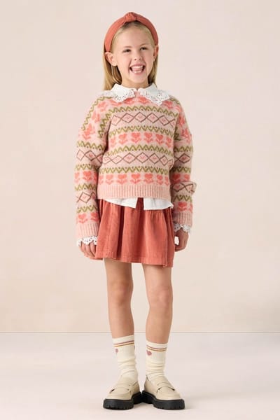 Sissy-Boy - Rode corduroy rok