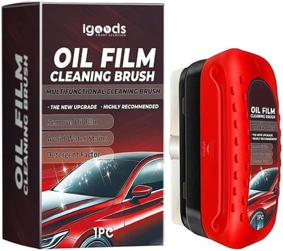 Igoods Autoruitenreiniger - Anti Druppel - Auto Raam Schoonmaker - Glasreiniger - Schoonmaakborstel Glas - 120ml