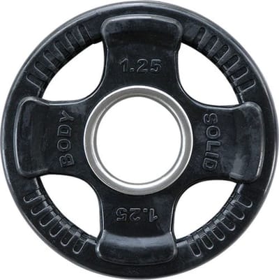 Body-Solid - Olympische Halterschijf - 50 mm - 1,25 kg - Rubber coated