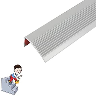 Zelfklevend Traprandprofiel 50 x 25 mm - Antislip Zoekprofiel 100 cm