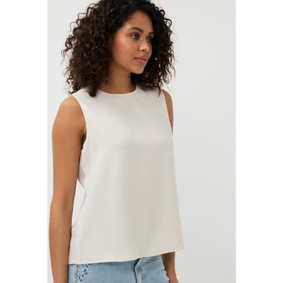 EsQualo Blouse Slv/lss Light Stone Größe: 36 | Blusen Outlet | Damen