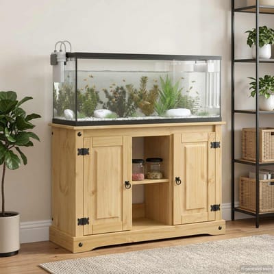 vidaXL - Aquarium - Stand - CORONA - Bruin - 101,5 - x - 37 - x - 73 - cm - 300 - kg