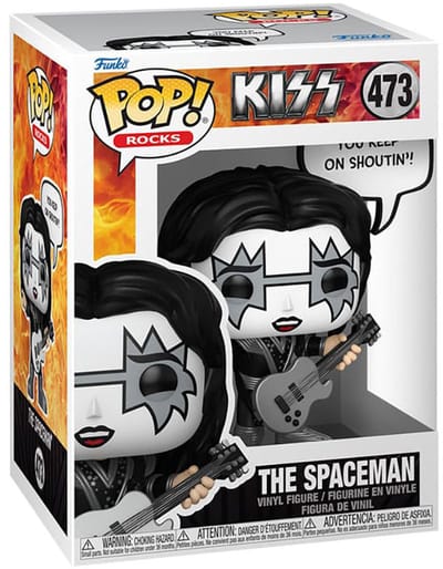 Kiss The Spaceman Vinyl Figur 473 Unisex Funko Pop! - Neutraal - Standard