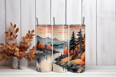 Thermosbeker Herfst - 600 ml RVS Tumbler met Rietje - Cadeau - Schoolbeker - Antilek dop - Vaatwasserbestendig - Werkbeker - To go beker - Zomaar