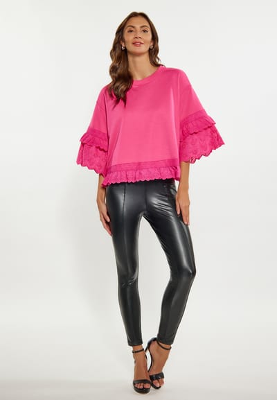 Faina Sweatshirt Dames roze