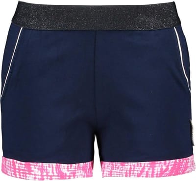 B.Nosy meisjes korte joggingbroek met bies Space Blue