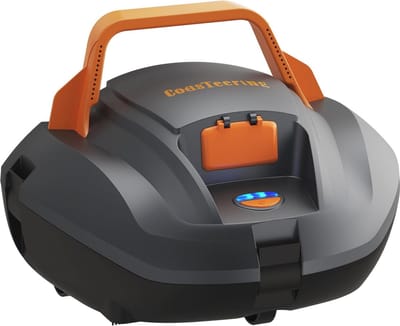 Draadloze Zwembadrobot - 100 Minuten Krachtige Reiniging voor Bovengrondse Zwembaden tot 80 m²