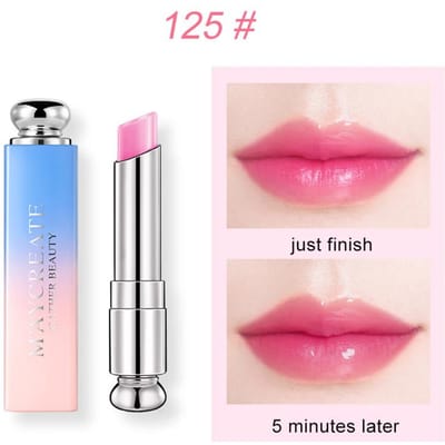 Vochtige lippenbalsem Blijvende kleur Stemmingsveranderende Langdurige hydraterende lippenstift
