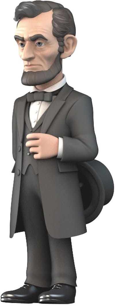 Minix Historical Figuur Minix Figure Abraham Lincoln 16th President of the United States 12 cm Mini-Figuur