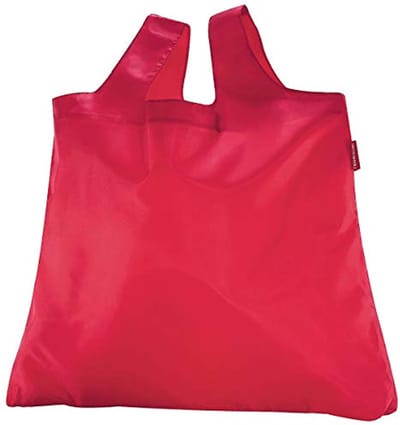 Opvouwbare Shopper Rood - 15L Volumecapaciteit | 45x53.5x7 cm - Duurzaam en Wasbaar