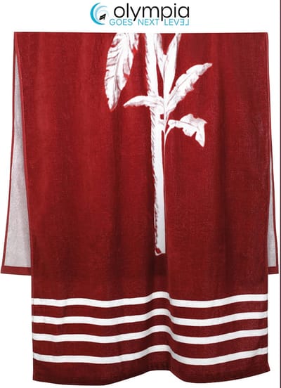 Olympia - Badlaken - Rood