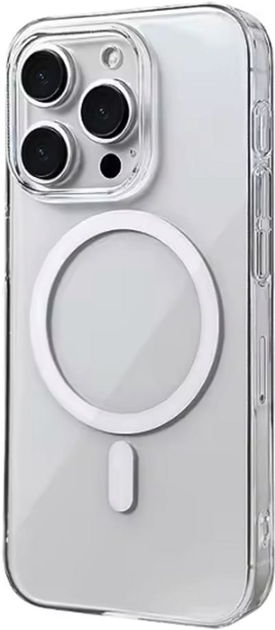 Jumada's Transparante Hoesje - Geschikt voor iPhone 16 Pro Max - MagSafe Compatibel – Slanke Beschermhoes – Kunststof Case