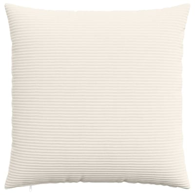 vidaXL - Kussensloop - 2 - pcs - HEERLEN - Crèmekleurig - 80 - x - 80 - cm - corduroy
