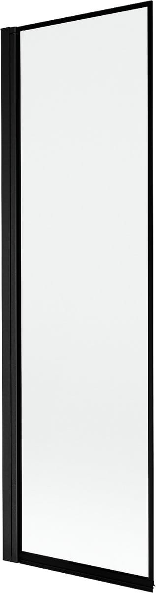 Mexen Mist douchewand 1-delig links 60 x 150 , zwart frame, zwart - 8A9-060-001-70-70-L