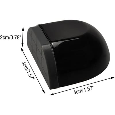 Acryl Deurstopper Zelfklevend Anti-Botsing Deurhouders Vangst Vloermontage Nagelvrije Deurstoppers Beschermen Muren Meubels