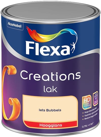 Flexa - Creations Lak Hoogglans - Iets Bubbels - Mengverf - 750 Ml