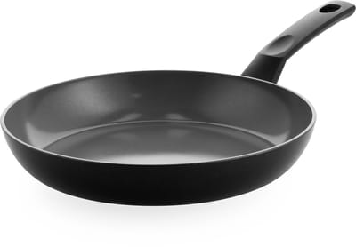 BK Easy Basic Ceramic Koekenpan 28cm – PFAS-vrije antikleeflaag – Koekenpan inductie – Keramische pan – Ovenbestendig tot 160°C – Koudgrepen – Zwart