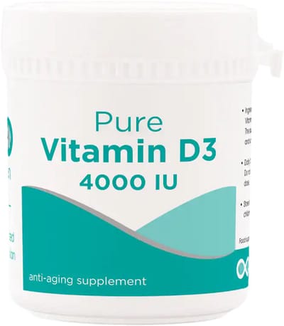 VITAMIN D3 4000IU (Hansen) - Hoogste dosering - 120 capsules met olijfolie - Beste opname