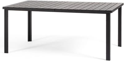 Tuin Eettafel - Buiten Tafel - Buiten Dineren - Stalen Frame - 180x90 cm - Antraciet
