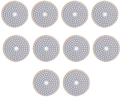 10 Stuks Diamant Polijstschijven, 3 Inch Nat/Droog Polijsten, Geschikt voor Graniet en Beton Polijstpads