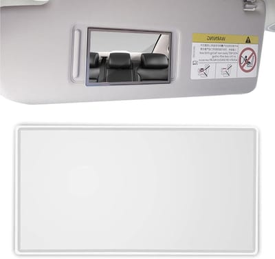 Make-up Spiegel Zelfklevende Cosmetische Zonwering voor Auto-interieur met Zonneklep - Handig, Compact, Universeel