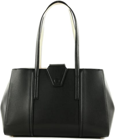 FURLA Leren Handtas Schoudertas Riva Tote Nero Zwart