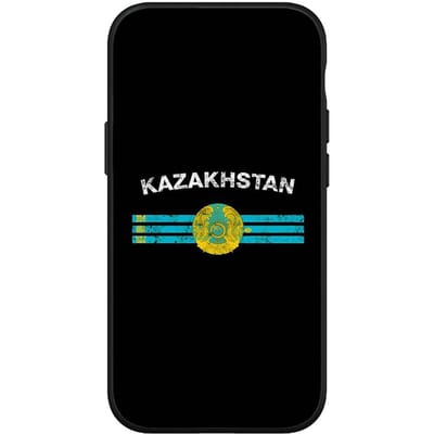 Hoesje voor iPhone 16 15 14 Xiaomi Redmi Note 13 12 11 Pro Max X 10 8 9 XR Samsung Galaxy S24 S23 A05 A15 13C 12C OPPO Huawei Kazachse Vlag Telefoonhoesje for iPhone 16 Pro Max