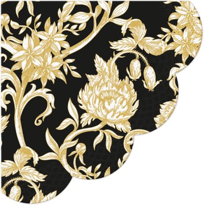 Ronde servetten Baroque Flowers - PAW Decor - 32 cm