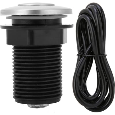 Afval Schroot 32mm Luchtschakelaar Automatische Zelfvergrendelende Knop Pneumatische Luchtslang Kit