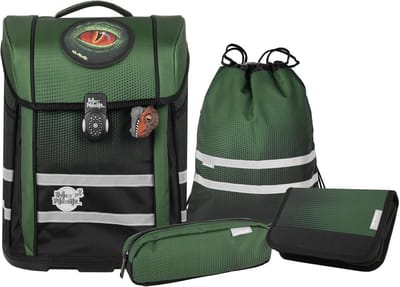 McNeill Schooltas Ergo Perfecto Schoolbag Set 5-delig Gradient Gras Groene