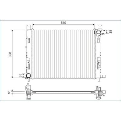 Radiateur VALEO 701120
