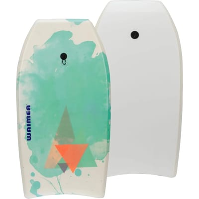 Waimea Bodyboard - Slick Board - 93 cm - Wit/Turquoise/Paars