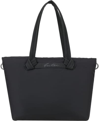 Fritzi aus Preußen shopper schoudertas Cloud Shopper Lighty Black zwart