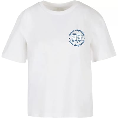 Dames-T-shirt Miss Tee Daily Espresso