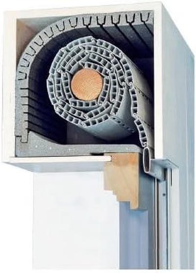 Rolluikkast Isolatie - Isolatiemat - Woningisolatie - Naadloze Voegverbinding - 240 x 1000 mm - Grijs