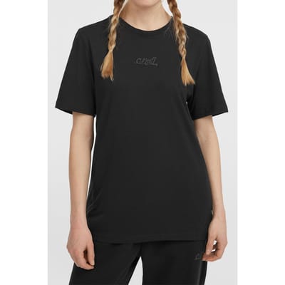 O'Neill Essentials  Script T-shirt Black Out Taglia: S | Maglie Sportivi Outlet | Donna | Nero
