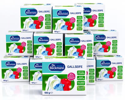Dr. Beckmann Gallzeep 12 Stuks - Tegen Hardnekkige Vlekken - Voor Kleding & Textiel