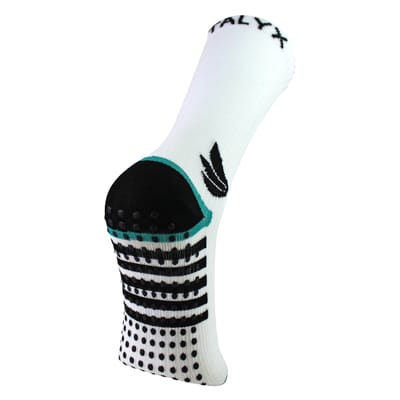 Heren Compressie Sportsokken met Grip | Verstevigde Hak & Teen Antislip Sokken