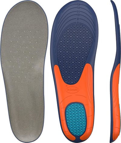 Dr. Scholls Comfort & Energy Insoles Voor Mannen - Maat 42-46 - Inlegzolen - Massagegel - 1 Paar - Links + Rechts